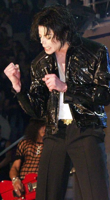 30th Anniversary Solo Years  Concert Michael Jackson, Sep 07, 2001 : Michael Jackson 30th Anniversary Celebration. Madison Square Garden. New York , NY. September 07, 2001  Photo by Celebrity Vibe AFLO   2361 