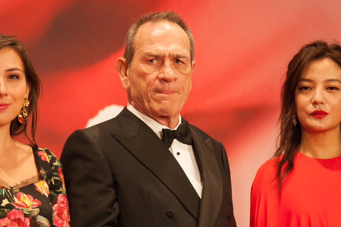 30th Tokyo International Film Festival 2017 10 25 Tokyo, The 30th Tokyo International Film Festival will be held for one week in Tokyo. Members of the International Competition Jury,Victoria Jones, Tommy Lee Jones, Zhao Wei   Photos by Michael Steinebach   AFLO 