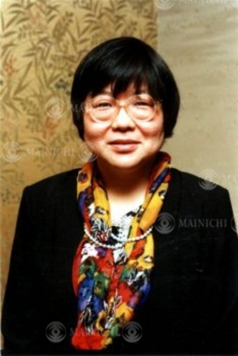 Shono Yoriko, author, 7th Yukio Mishima Award, (Photo by Mainichi Newspaper/AFLO) [2400].