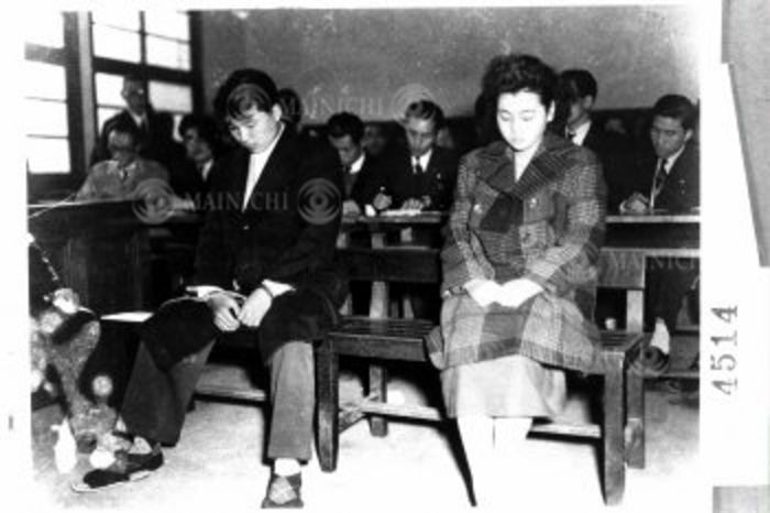 Nihon University Gang Incident  December 14, 1950  Hiroyuki Yamaguchi,  Photo by Mainichi Newspaper AFLO   2400 , the perpetrator of the Nihon University gang incident.