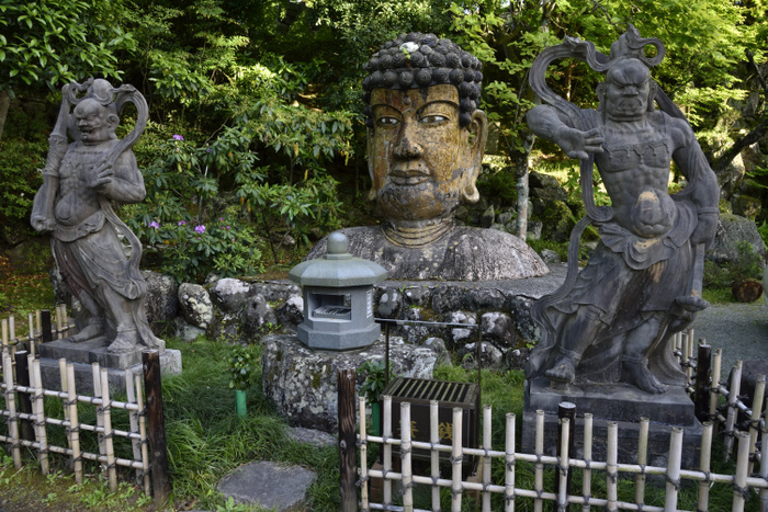 The Great Head Buddha at Fukusenji Temple, Atami City, Shizuoka Prefecture