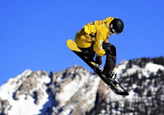 2017 18 Snowboard World Cup Copper Mountain Competition Big Air Men s Final Yuri Okubo  JPN , DECEMBER 10, 2017   Snowboarding : Snowboarding World Cup Big Air Men s Final Yuri Okubo, who was 8th in the first round, at Copper Mountain, Colorado, USA, on December 10, 2017. 