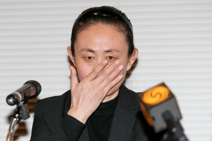 Chen Shifeng guilty of murder of Jiang Ge Jiang Ge s mother Jiang Qiulian, cries during a news conference after the result of the Jiang Ge murder trial at the Japan National Press Club on December 20, 2017, Tokyo, Japan. Chinese national Chen Shifeng was found guilty of the murder of female Chinese graduate student Jiang Ge and sentenced to 20 years in prison. Jiang was stabbed to death outside her apartment in Tokyo in November 2016. Jiang s mother attended the trial, which attracted big media interest from China, and had campaigned for the death penalty to be imposed.  Photo by Rodrigo Reyes Marin AFLO 