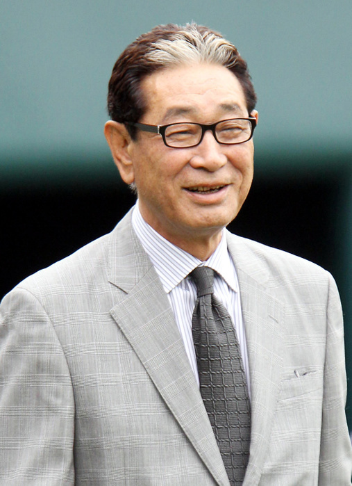 Senichi Hoshino Senichi Hoshino, former manager of Rakuten, April 2017 Photo.