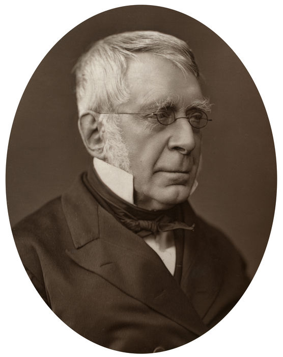 George Biddell Airy - Sir George Biddell Airy, KCB, FRS, Astronomer Royal, 1877. From Men of Mark: a gallery of contemporary portraits of men distinguished in Photographed from life by Lock and Whitfield, with brief biographical notices by Thompson Photographed from life by Lock and Whitfield, with brief biographical notices by Thompson Cooper. (Photo by Imagestate/AFLO)[0902].