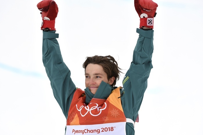 2018 PyeongChang Olympics Snowboard Halfpipe Men s Final 14 02 2018 SNOWBOARDEN HALF PIPE: OLYMPISCHE SPELEN: OLYMPIC GAMES: PYEONGCHANG 2018 Scotty JAMES  AUS   Foto: Soenar Chamid