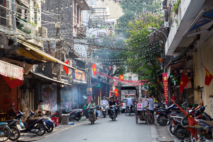 36 Street, Old Quarter, Hanoi, Vietnam