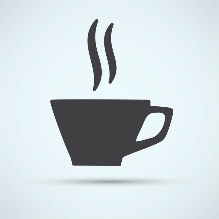 illustration A cup of coffee icon