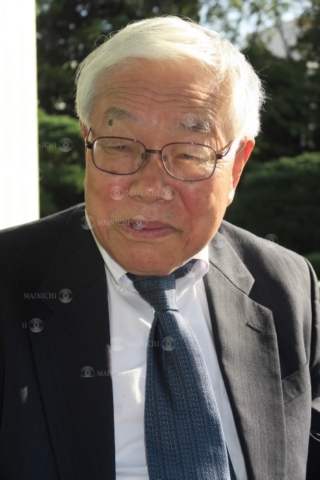 Koichi Hamada, Professor Emeritus, Yale University, U.S.A. Koichi Hamada in Tokyo, November 2, 2017  photo by Shinpei Ide.