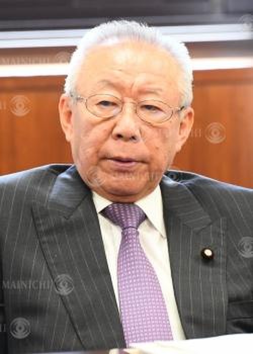 Shohatsu Konoike, former minister in charge of disaster prevention Former Liberal Democratic Party Minister in charge of disaster prevention, Shohatsu Konoike, before the Upper House Environment Committee, in the Diet, March 7, 2017, 0:26 p.m. Photo by Masahiro Kawada.