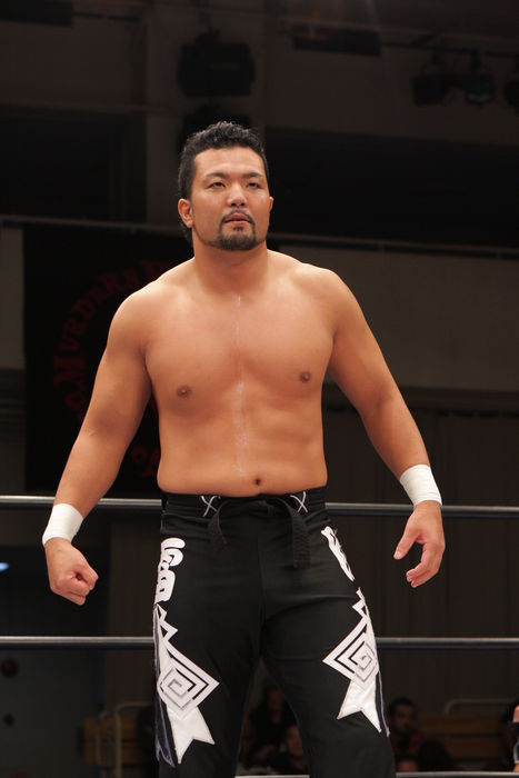 Akira Raijin, OCTOBER 11, 2008 - Pro Wrestling : All Japan Pro-Wrestling event at Korakuen Hall in Tokyo, Japan. (Photo by Yukio Hiraku/AFLO) [0722]
