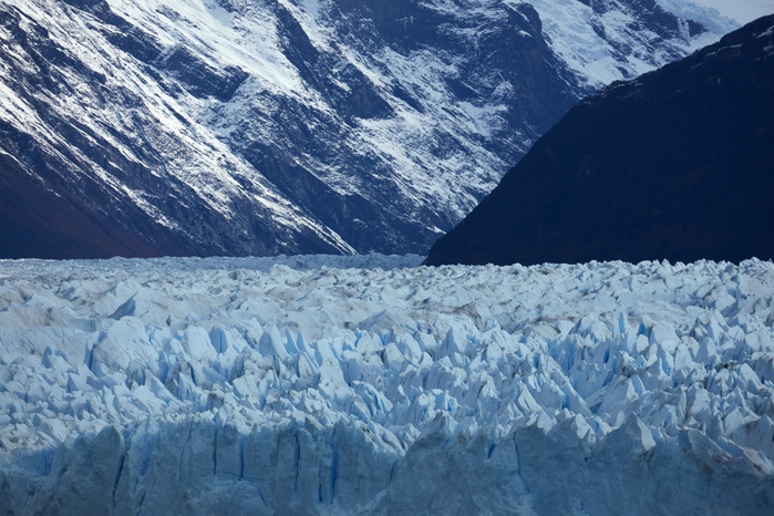 Argentina Terminal face of Perito Moreno Glacier, Parque Nacional Los Glaciares  World Heritage Area , Patagonia, Argentina, South America