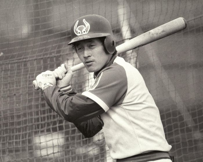 Masataka Nashida (Kintetsu) 1977 Kintetsu Kochi Camp <Date>19770101</Date> <Location>Sukumo Baseball Stadium, Kochi, Japan
