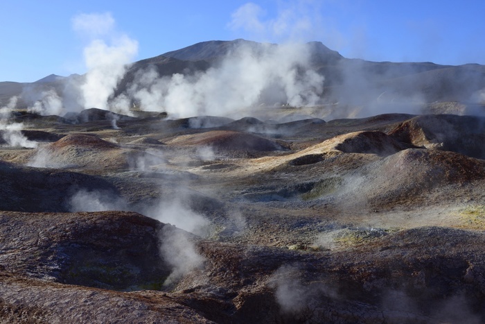 Bolivia Sol de Ma ana, the highest geothermal field in the world, Reserva Nacional de Fauna Andina Eduardo Abaroa, Sur L pez, Potos , Bolivia, South America