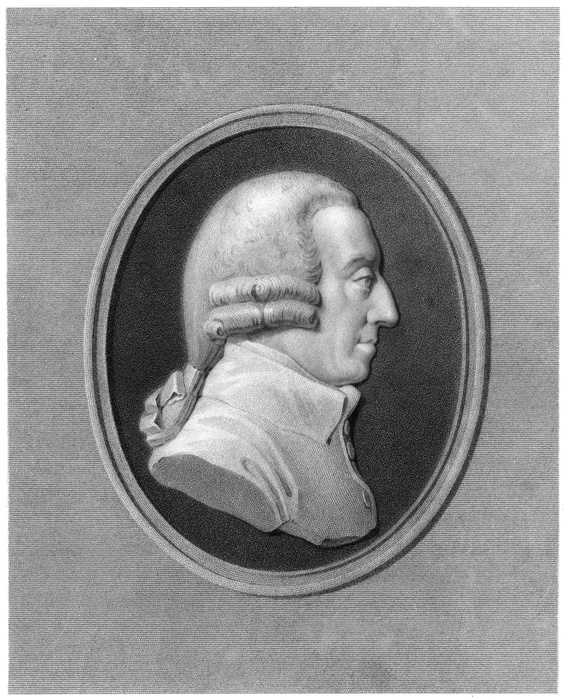 Adam Smith  date unknown  Adam Smith, 18th century Scottish philosopher and economist. Smith  1723 1790  was the author of the highly influential  Inquiry into the Nature and Causes of the Wealth of Nations , published in 1776. Engraving after a Tassie medallion.