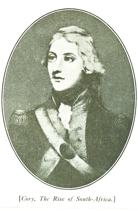 Colonel Graham.  The Kaffirs on the Eastern frontier continuing to be troublesome and dangerous cattle thieves, the Governor, Sir John Cradock raised a force of Burghers, European soldiers and Hottentors, under the command of Colonel Graham (after whom Grahams town was named in 1812). The kaffirs were driven across the Fish River.