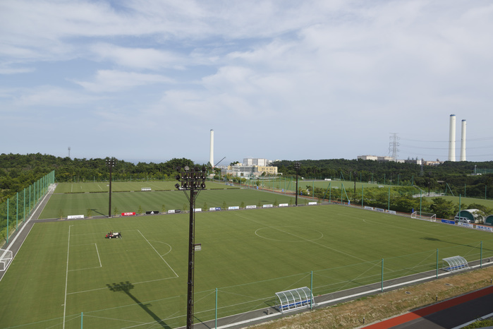 1000km Relay to Tokyo 2018 A view of the J Village National Training Center is seen as part of the   1000km Relay to Tokyo 2018   promotion event on August 2, 2018, Naraha, Japan. The annual event organized by the Tokyo Metropolitan Government, Tokyo Sports Association and Tokyo Athletic Association showcases the recovery efforts in Tohoku area affected by the 2011 Great East Japan Earthquake. The 15 day relay from Aomori Prefecture to Tokyo is split into short 1 2km segments to encourage maximum participation.  Photo by Rodrigo Reyes Marin AFLO 
