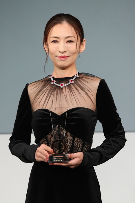 Japan Jewelry Fair 2018 Japanese actress Yasuko Matsuyuki attends the  Women of the Year  Award Ceremony at the Japan Jewellery Fair 2018 in Tokyo Big Sight on August 29, 2018, Tokyo, Japan. The annual award is presented to women who have excelled in fields such as business, sports, and society, and is chosen by the Japan Jewellery Association.  Photo by Sho Tamura AFLO 