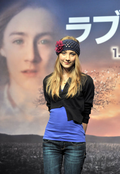 Saoirse Ronan, Jan 21, 2010 : Actress Saoirse Ronan attends the 'The Lovely Bones' press conference at Shinjuku Park Tower on January 21, 2010 in Tokyo, Japan. The film will open on January 29 in Japan.