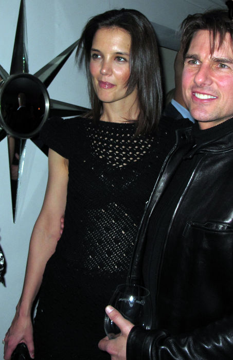 Tom Cruise and Katie Holmes, Jan 15, 2010 : Andre Balazs Party. Chateau Marmont Hotel. Hollywood, CA, USA. Friday, January 15, 2010.