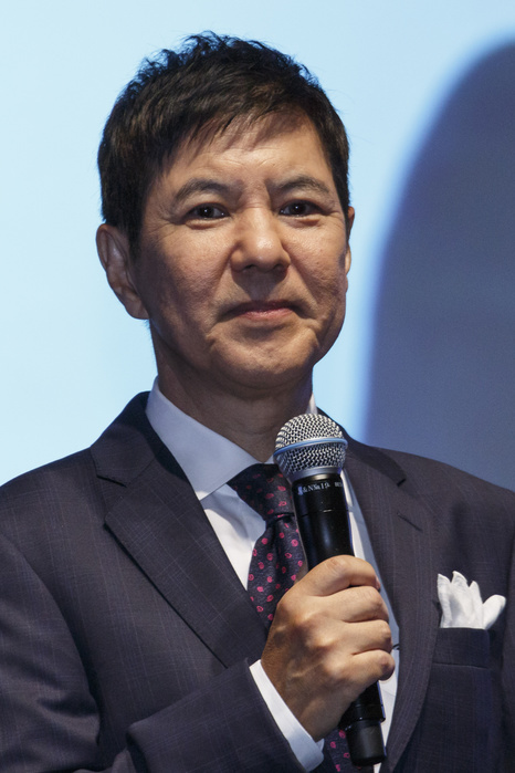 Tokyo Game Show 2018 Japanese comedian Tsutomu Sekine attends the CAPCOM Pro Tour Japan Premiere at the Tokyo Game Show  TGS  2018 on September 23, 2018, Chiba, Japan. The event introduces new video games in the venue divided into different areas such as Smartphone Game Area, E Sport Area, VR AR Area and Indie Game Area. The show expects to attract 250,000 visitors and will run until September 23 at the International Convention Complex Makuhari Messe in Chiba.  Photo by Rodrigo Reyes Marin AFLO 