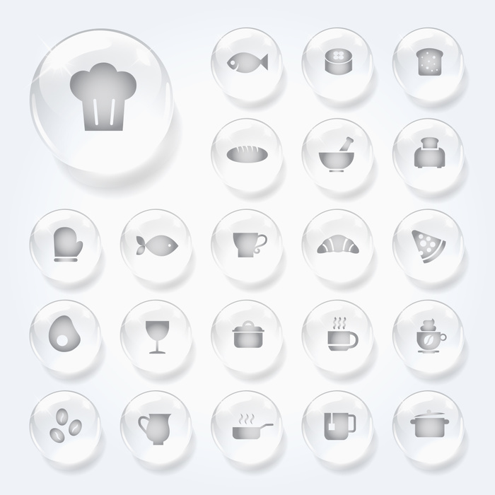 illustration Various icons