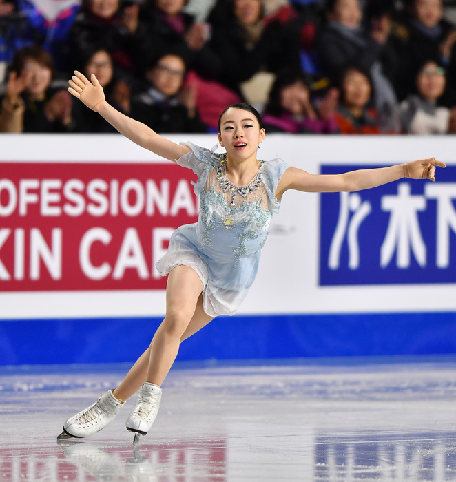 2018 GP Finals Women s SP Rika Kihira performs during the Grand Prix Final Women s SP at the Doug Mitchell Thunderbird Sports Centre on December 6, 2018 in Vancouver, British Columbia, Canada  photo date  20181206  photo location  Vancouver, British Columbia, Canada