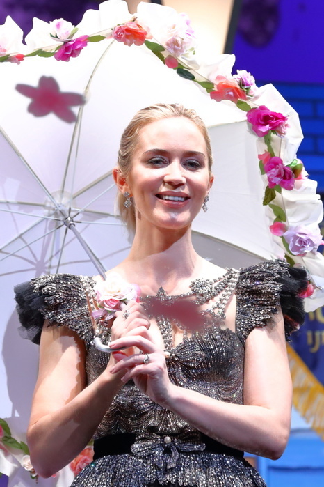 Japan Premiere of  Mary Poppins Returns Actress Emily Blunt attends the Japan premiere for her movie  Mary Poppins Returns  in Tokyo, Japan on January 23, 2019.  The movie will be released in Japan on February 1.  Photo by Naoki Nishimura AFLO 
