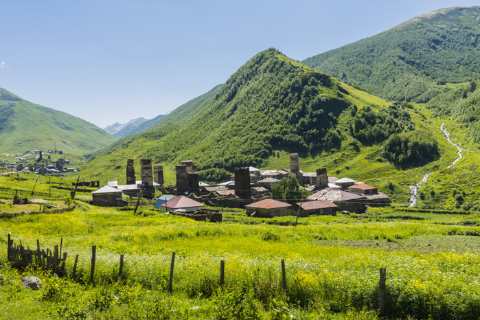 Ushguli Village, Swaneti Region, Georgia