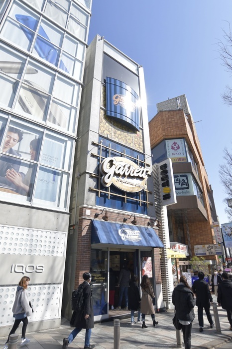 Garrett Popcorn Shops A general view of Garrett Popcorn Shops in Tokyo on February 21, 2019, Japan.   Photo by AFLO 