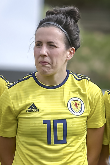 Portugal: Iceland vs Scotland  Women  Scotland player Leanne Crichton during the Algarve Cup 2019 Group A match between Iceland 1 4 Scotland at Bela Vista Municipal Stadium in Parchal, Portugal, March 4, 2019.  Photo by Pro Shots AFLO 