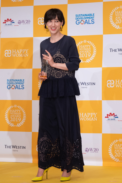Happy Woman Award 2019 for SDGs Japanese TV personality Christel Takigawa attends the  Happy Woman Award 2019 for SDGs  on International Women s Day in Tokyo, Japan on March 8, 2019.  Photo by Motoo Naka AFLO 