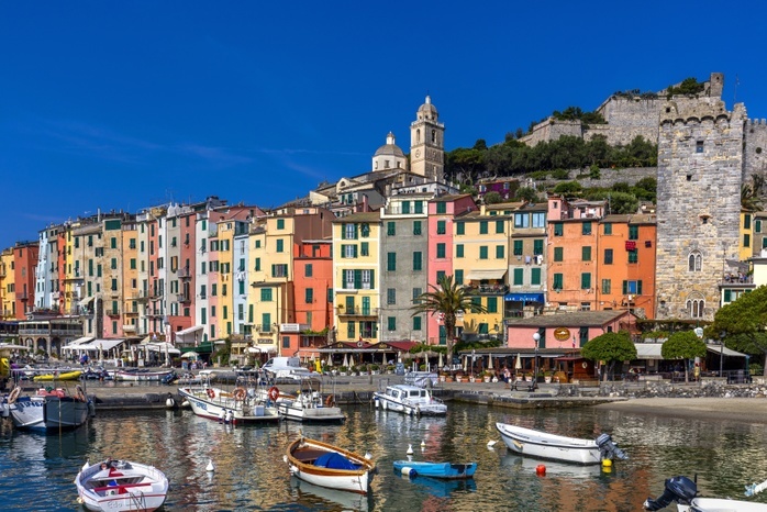 Calata Doria,Portovenere, Liguria, Italy Calata Doria, Portovenere, Liguria, Italy, Europe, Photo by ProCip