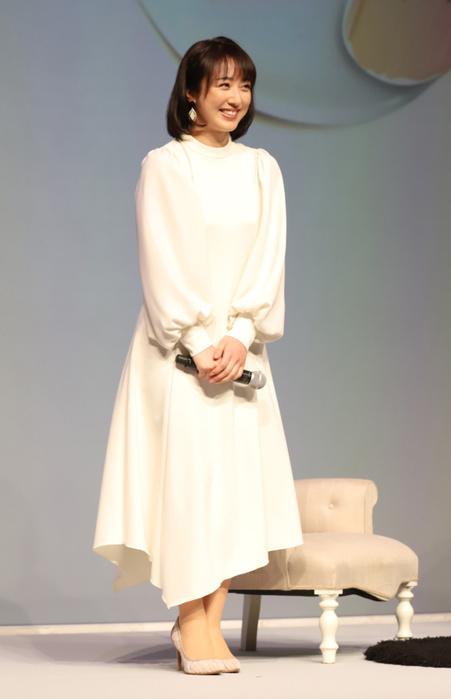 Presentation of Shiseido s  Medicated Care Hybrid Foundation March 13, 2019, Tokyo, Japan   Japanrese freelance announcer Hiromi Kawata attends a promotional event of Japanese cosmtics giant Shisedo s new medicare foundation in Tokyo on Wednesday, March 13, 2019. Shiseido will promote the new new skin conditioning foundations for the company s multiple brands on March 21.     Photo by Yoshio Tsunoda AFLO 