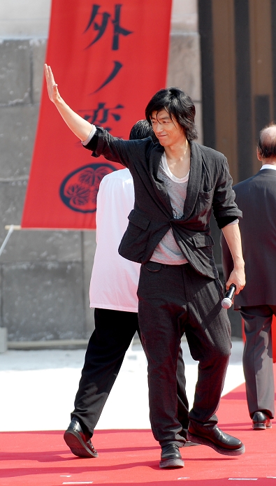 Takao Osawa, Jul 25, 2010 : Actor Takao Osawa attends a premiere event for the film 