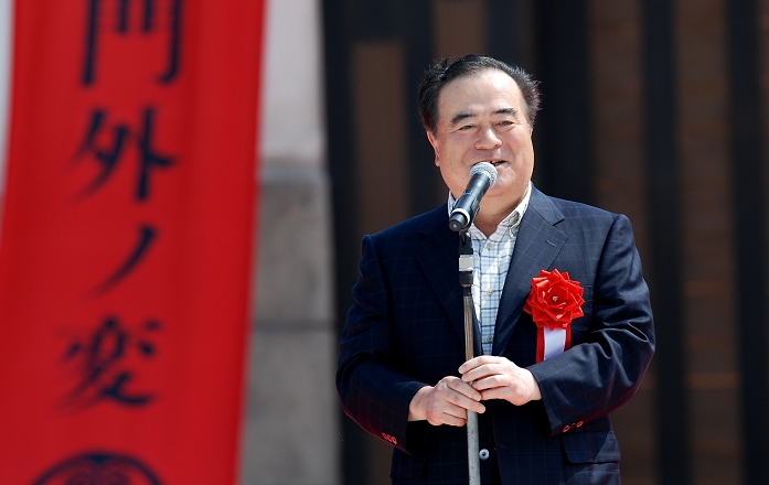 Masaru Hashimoto, Jul 25, 2010 : Governor of Ibaraki Prefectura, Masaru Hashimoto attends a premiere event for the film 