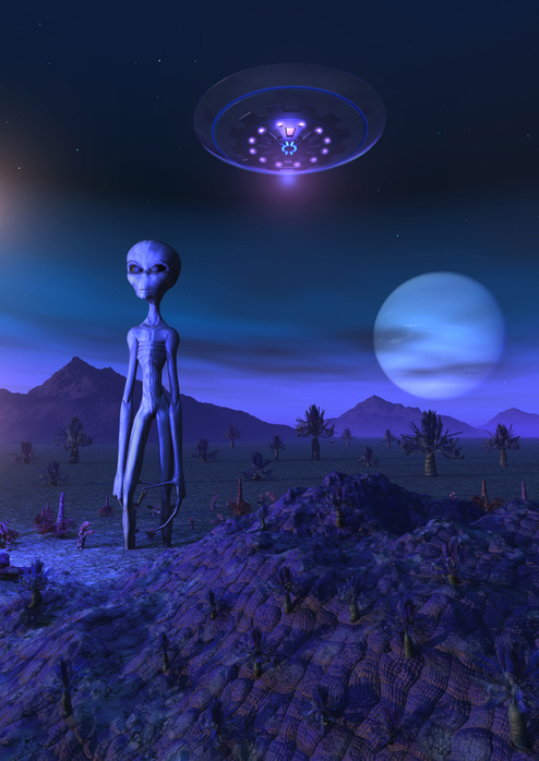 A Grey alien located on its homeworld of Zeta Reticuli. A Grey alien located on its homeworld of Zeta Reticuli.