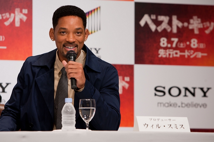 Will Smith, Aug 05, 2010 : Aug. 5, 2010 - Tokyo, Japan - Will Smith attends the press conference for the movie, 'The Karate Kid.' The movie will hit Japanese theaters on August 7.