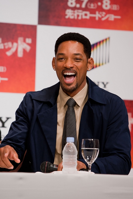 Will Smith, Aug 05, 2010 : Aug. 5, 2010 - Tokyo, Japan - Will Smith attends the press conference for the movie, 'The Karate Kid.' The movie will hit Japanese theaters on August 7.